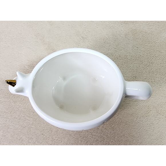 Opalhouse Unicorn Coffee Mug Teacup 12oz Stoneware Home Deco 7 1/2" White Gold - Picture 11 of 13